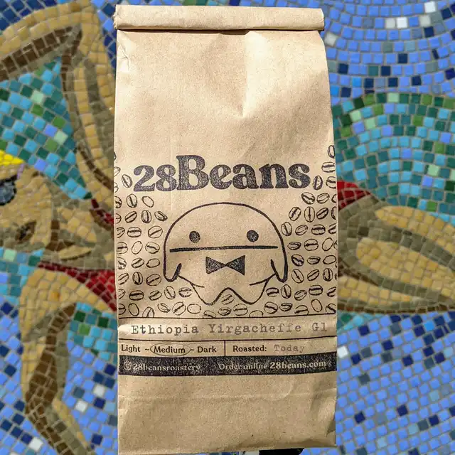 Ethiopia Yirgacheffe G1 - Whole Bean Fresh Roast - 28Beans