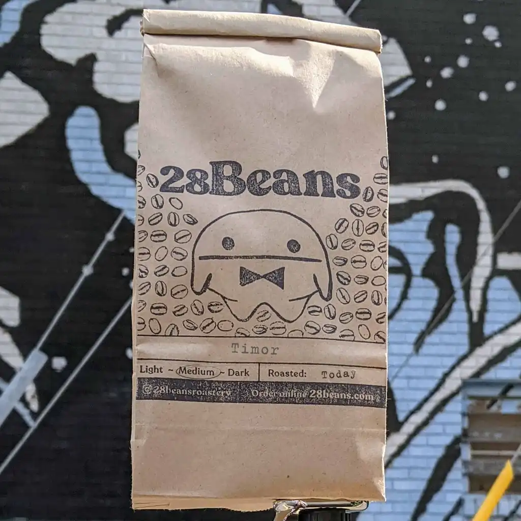 Timor Organic - 28Beans Roastery Whole Bean Coffee - Calgary, AB